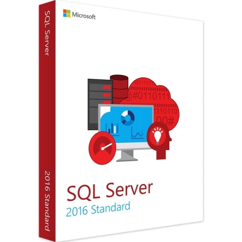 Microsoft SQL Server 2016 Standard 24 Core / aktywacja online / klucz produktu